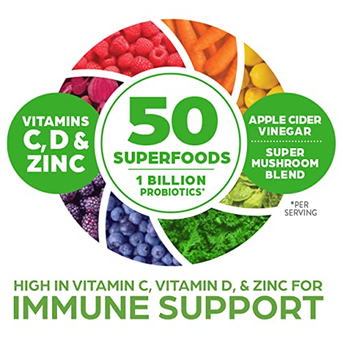 Immune Support, Orgain Organic Superfoods + Immunity Up! Powder,