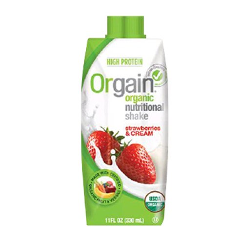 Orgain Organic Nutritional Shake Strawberries &Amp; Cream - 4 Ct