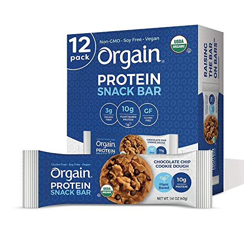 Orgain Chocolate Protein Powder And Chocolate Chip Cookie Dough