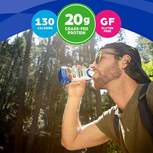 Orgain Grass Fed Clean Protein Shake, Creamy Chocolate Fudge - M