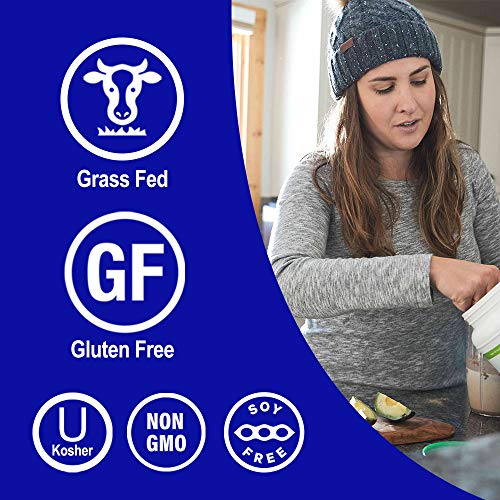 Orgain Grass Fed Clean Whey Protein Powder, Vanilla Bean - Low N