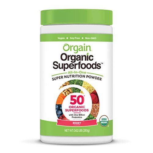 Orgain Organic Green Superfoods Powder, Berry - Antioxidants, 1