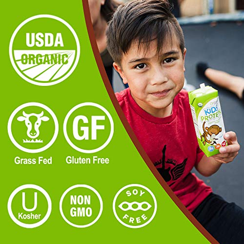 Orgain Organic Kids Protein Nutritional Shake, Strawberry - Grea