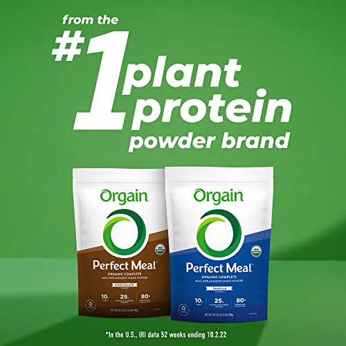 Orgain Organic Perfect Meal Powder, Vegan Meal Replacement with ...