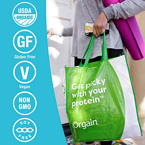 Orgain Organic Plant Based Protein Almond Milk, Lightly Sweetene