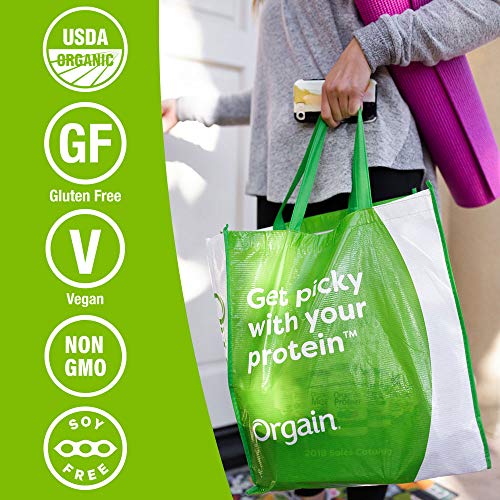 Orgain Organic Plant Based Protein Almond Milk, Unsweetened Vani