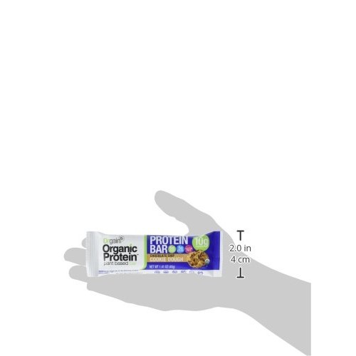 Orgain Organic Plant Based Protein Bar, Chocolate Chip Cookie Do