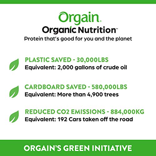 Orgain Organic Plant Based Protein Powder, Chocolate Coconut - V