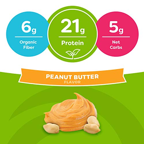 Orgain Organic Plant Based Protein Powder, Peanut Butter - Vegan