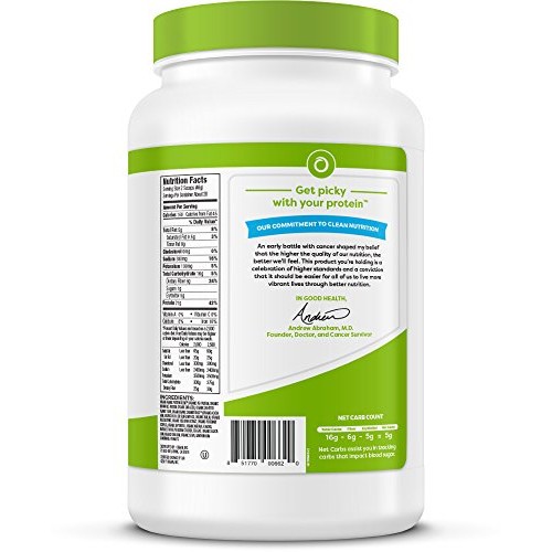 Orgain Organic Plant Based Protein Powder, Peanut Butter - Vegan