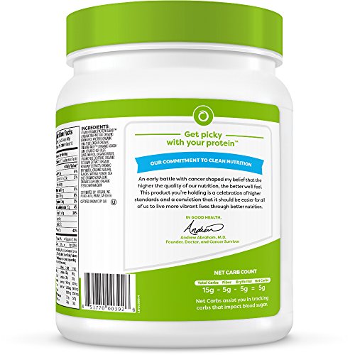 Orgain Organic Plant Based Protein Powder, Vanilla Bean - Vegan,