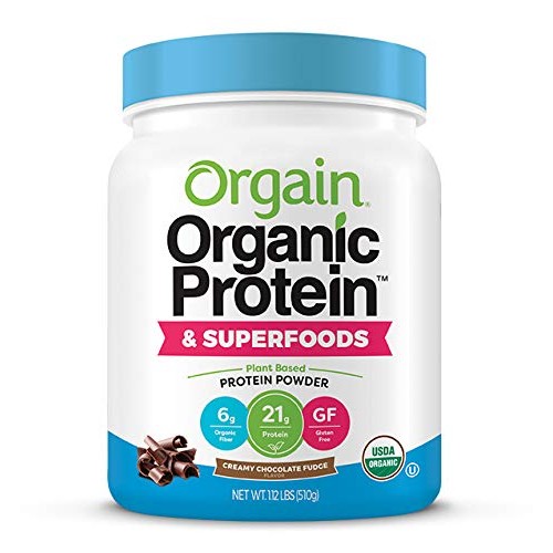Orgain Organic Plant Based Protein + Superfoods Powder, Creamy C