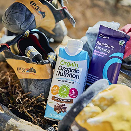 Orgain Organic Vegan Plant Based Nutritional Shake, Smooth Choco