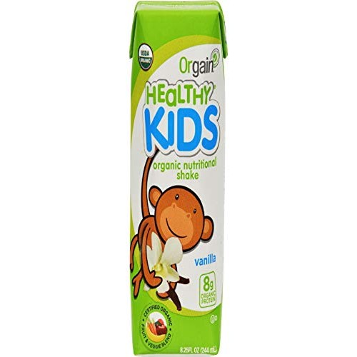 Orgain Shake Hlthy Kid Vanilla Org,, 8.25 Ounce