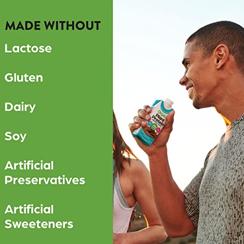 Orgain Vegan Protein Shakes, 20g of Plant Based Protein, Creamy ...