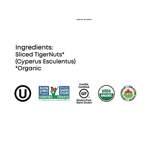 Organic Sliced Tigernuts 6 Oz