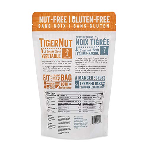 Organic Sliced Tigernuts 6 Oz
