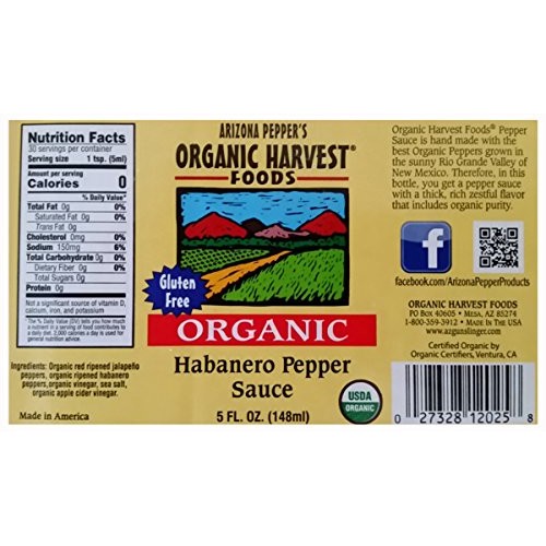 Organic Harvest Gluten Free Pepper Sauce Variety Pack - Jalapeno