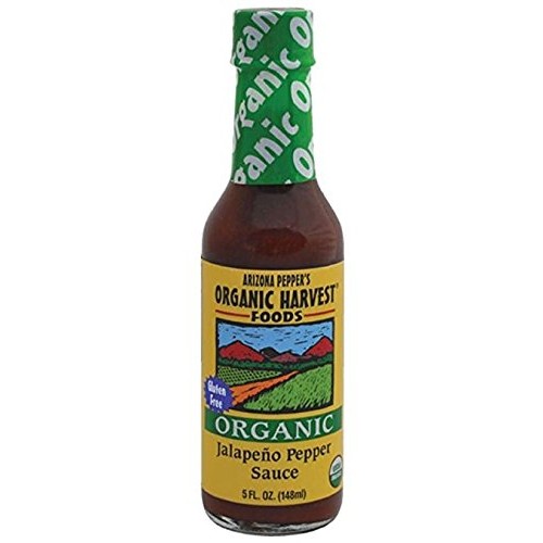 Organic Harvest Gluten Free Jalapeno Pepper Sauce, 5 Fluid Ounce