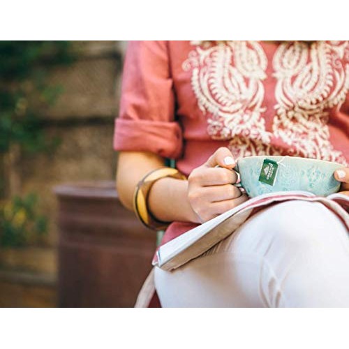 Organic India Tulsi Focus Pomegranate Orange Tea - Stress Reliev