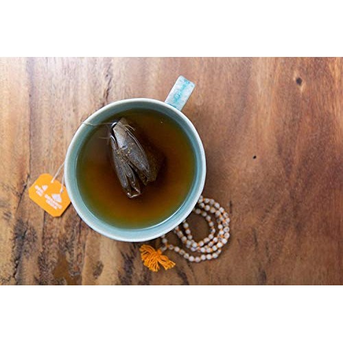 Organic India Tulsi Honey Chamomile Herbal Tea - Stress Relievin