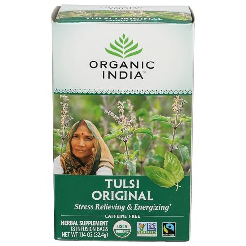 Organic India Tulsi, Original, 18 Count Box
