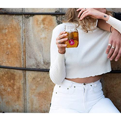 Organic India Tulsi Turmeric Ginger Herbal Tea - Stress Relievin