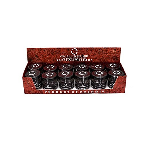 Organic Kashmir Saffron Thread String Organic Pure Qualitykesar