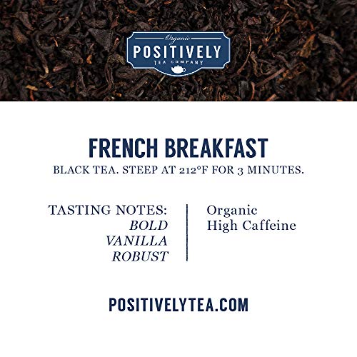 Organic Positively Tea Company, French Breakfast Black Tea, Loos