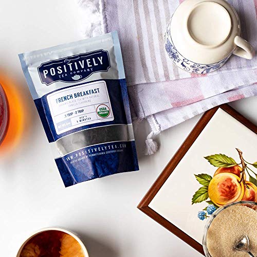Organic Positively Tea Company, French Breakfast Black Tea, Loos