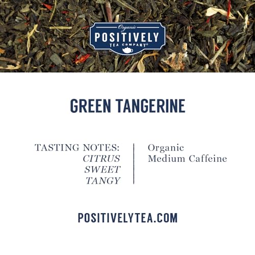 Organic Positively Tea Company, Green Tangerine Green Tea, K-Cup...