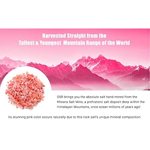 OSR Chef Himalayan Pink Salt | Coarse 5 lbs Bag Pack of 1 | Ha...