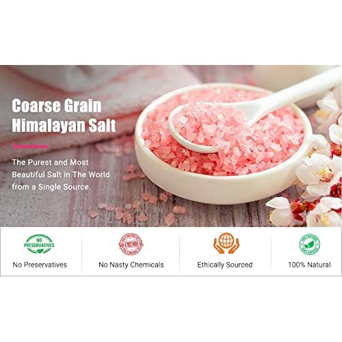 OSR Chef Himalayan Pink Salt | Coarse 5 lbs Bag Pack of 1 | Ha...