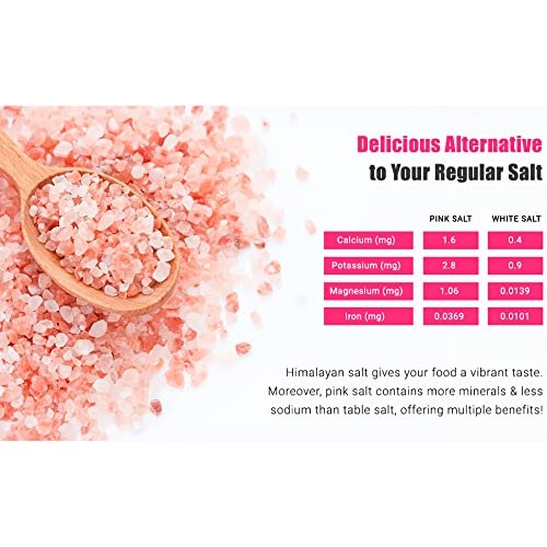 OSR Chef Himalayan Pink Salt | Coarse 5 lbs Bag Pack of 1 | Ha...