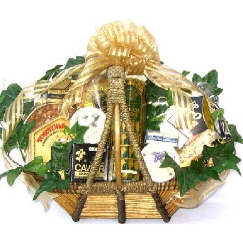Executive Quality Deluxe Gourmet Food Gift Basket - Extra Large