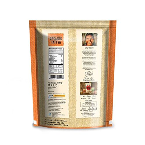 Organic Tattva Yellow Split Lentils Mung Beans Moong Dal 500G