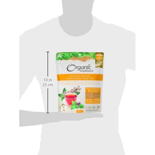 Organic Traditions Teas, Holy Basil Tulsi Tea, 7 Ounce