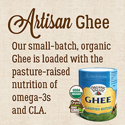 Organic Valley Ghee Clarified Butter, 13Oz