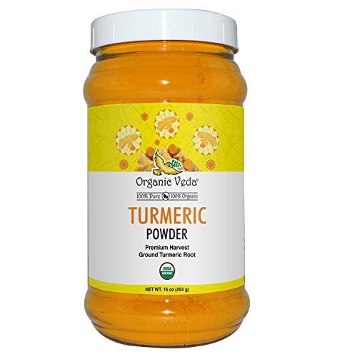 Organic Veda Turmeric Powder – 100% Pure And Organic Usda Certif