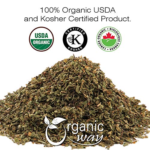 Organic Way Dried Oregano Leaf Cut &Amp; Sifted Origanum Vulgare -