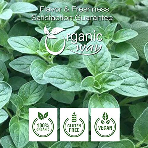 Organic Way Dried Oregano Leaf Cut &Amp; Sifted Origanum Vulgare -