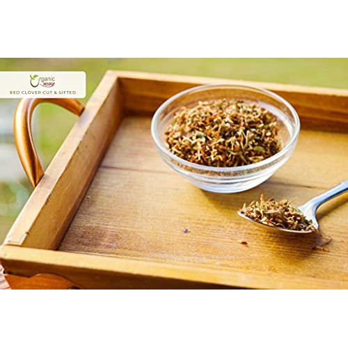 Organic Way Dried Red Clover | Herbal Tea Trifolium Pratense C