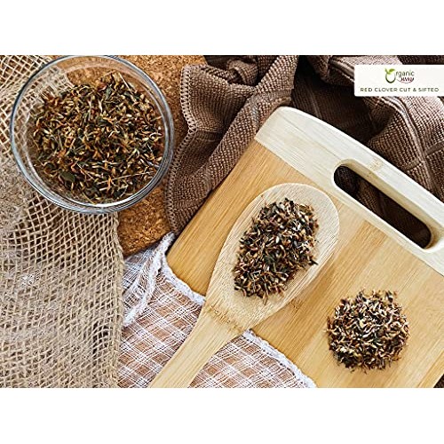 Organic Way Dried Red Clover | Herbal Tea Trifolium Pratense C