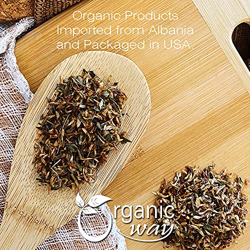 Organic Way Dried Red Clover | Herbal Tea Trifolium Pratense C