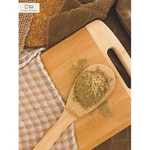 Organic Way Fennel Seed Powder Foeniculum Vulgare - Improve Di