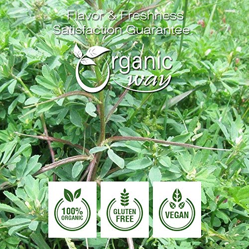 Organic Way Fenugreek Whole Methi Seeds Trigonella Foenum - Ad
