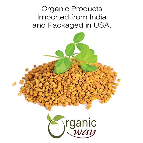 Organic Way Fenugreek Whole Methi Seeds Trigonella Foenum - Ad