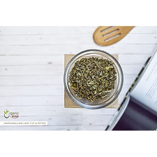 Organic Way Marshmallow Leaf Cut &Amp; Sifted Althaea Officinalis