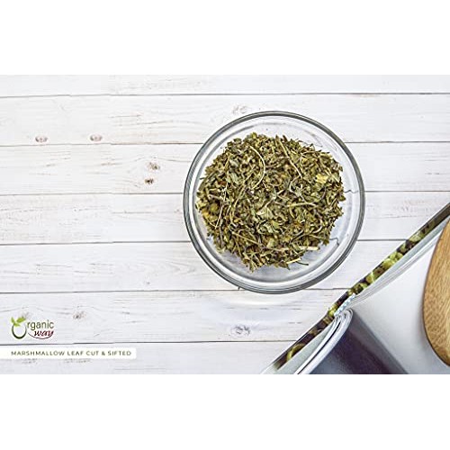 Organic Way Marshmallow Leaf Cut &Amp; Sifted Althaea Officinalis