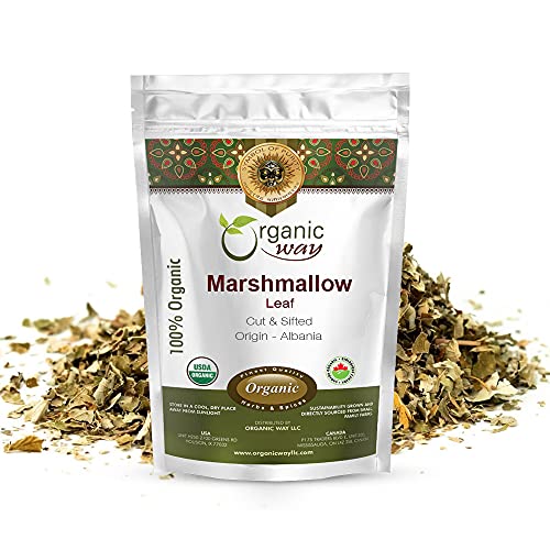 Organic Way Marshmallow Leaf Cut &Amp; Sifted Althaea Officinalis